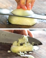 onion dicing