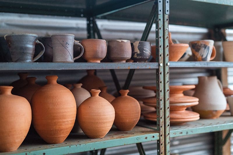 wood fired pottery