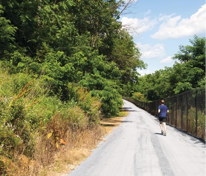 running the blue ridge tunnel