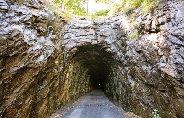 blue ridge tunnel