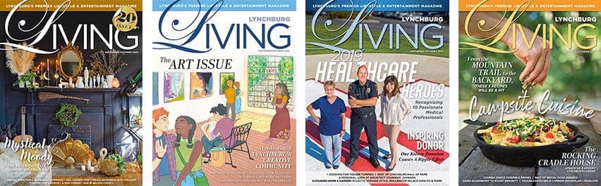 Lynchburg Living Sept/Oct covers