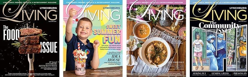 Lynchburg Living May June covers