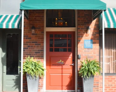The Western Front Hotel Front Entrance (c)Abby Price
